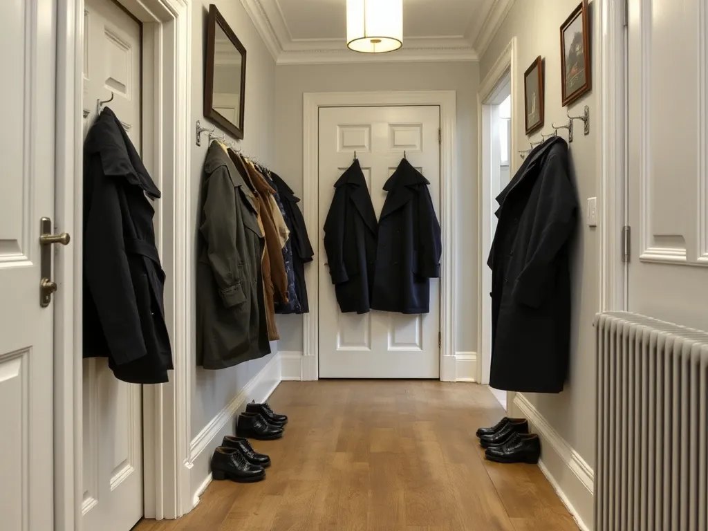 Wide view of organised home space